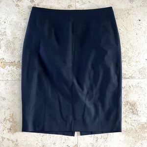 Ann Taylor Classic Navy Pencil Skirt